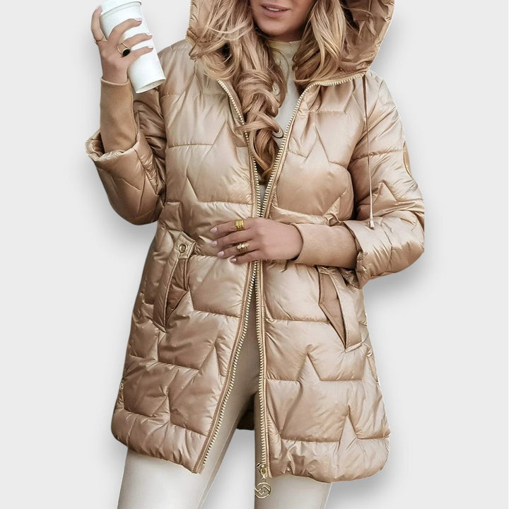 Stella | Elegant Winter Coat with Hood