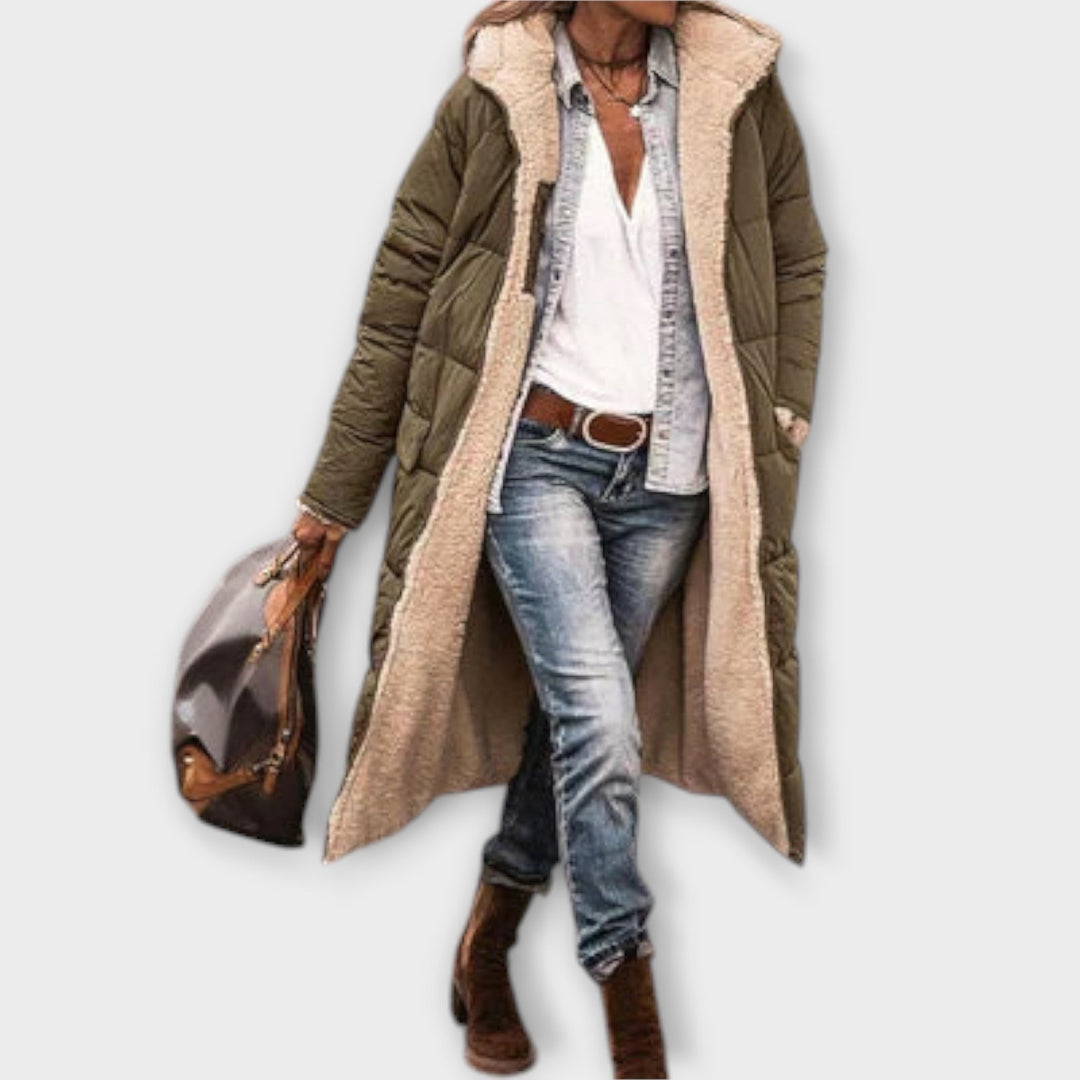 Kora – Cosy Fur-Lined Coat