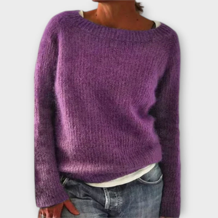 Regine – Plain Knit Jumper