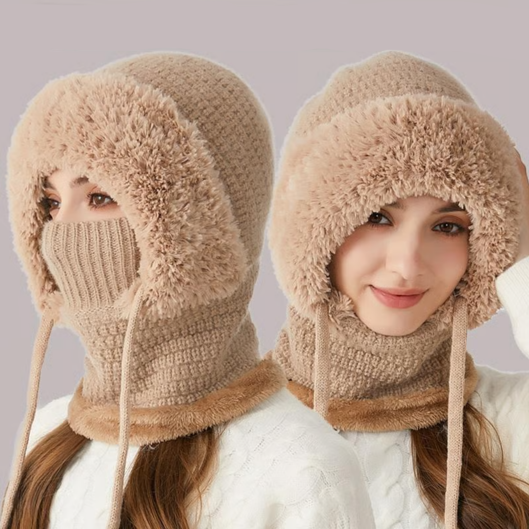 Versatile 3-in-1 Women's Beanie Hat