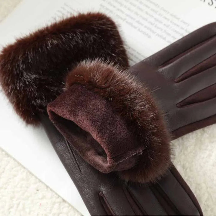St. Claire | Faux Fur Trimmed Gloves