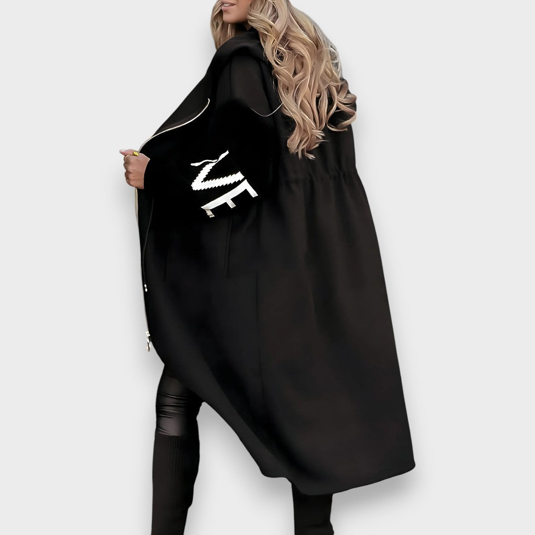 Rosana | Elegant Hooded Coat