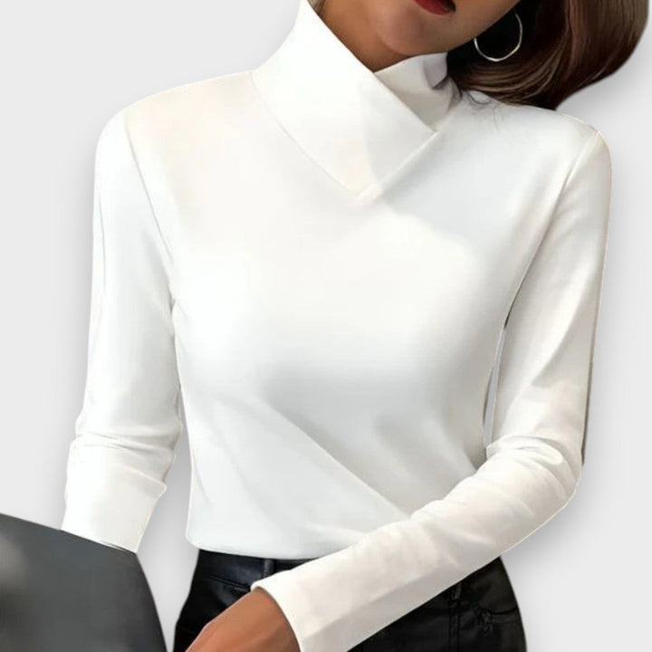 Lorena | Elegant Fitted Roll Neck