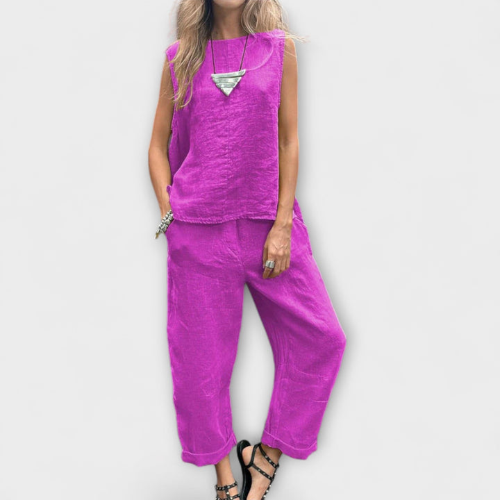 Jennifer - Comfortable Cotton-Linen Outfit
