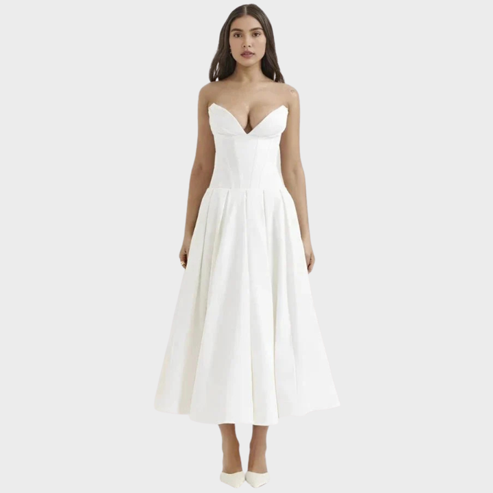 Harper | Elegant midi dress for women