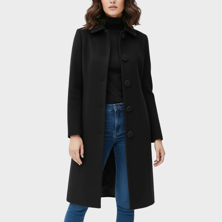 Josephine | Single Breasted Winter Trench Coat