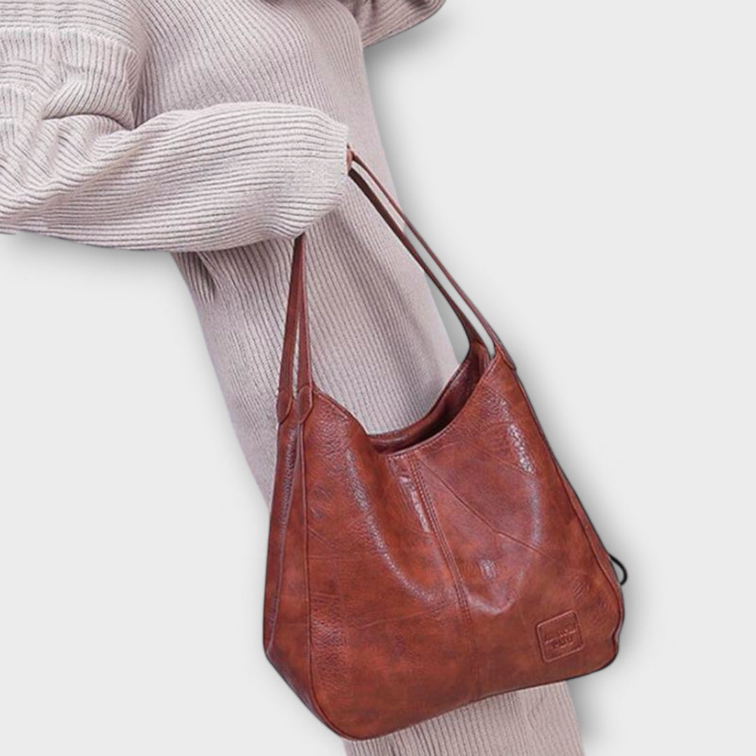 Léora. - Vintage Leather Bag