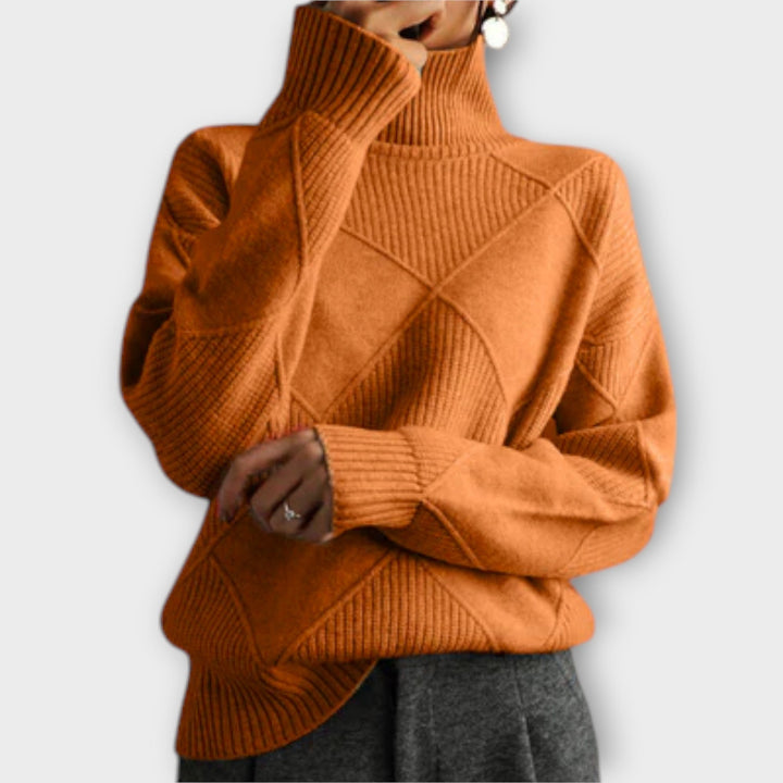 Melanie - Cosy Roll Neck Jumper
