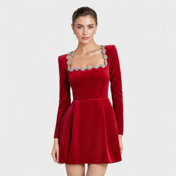 Elea | Satin Mini Dress