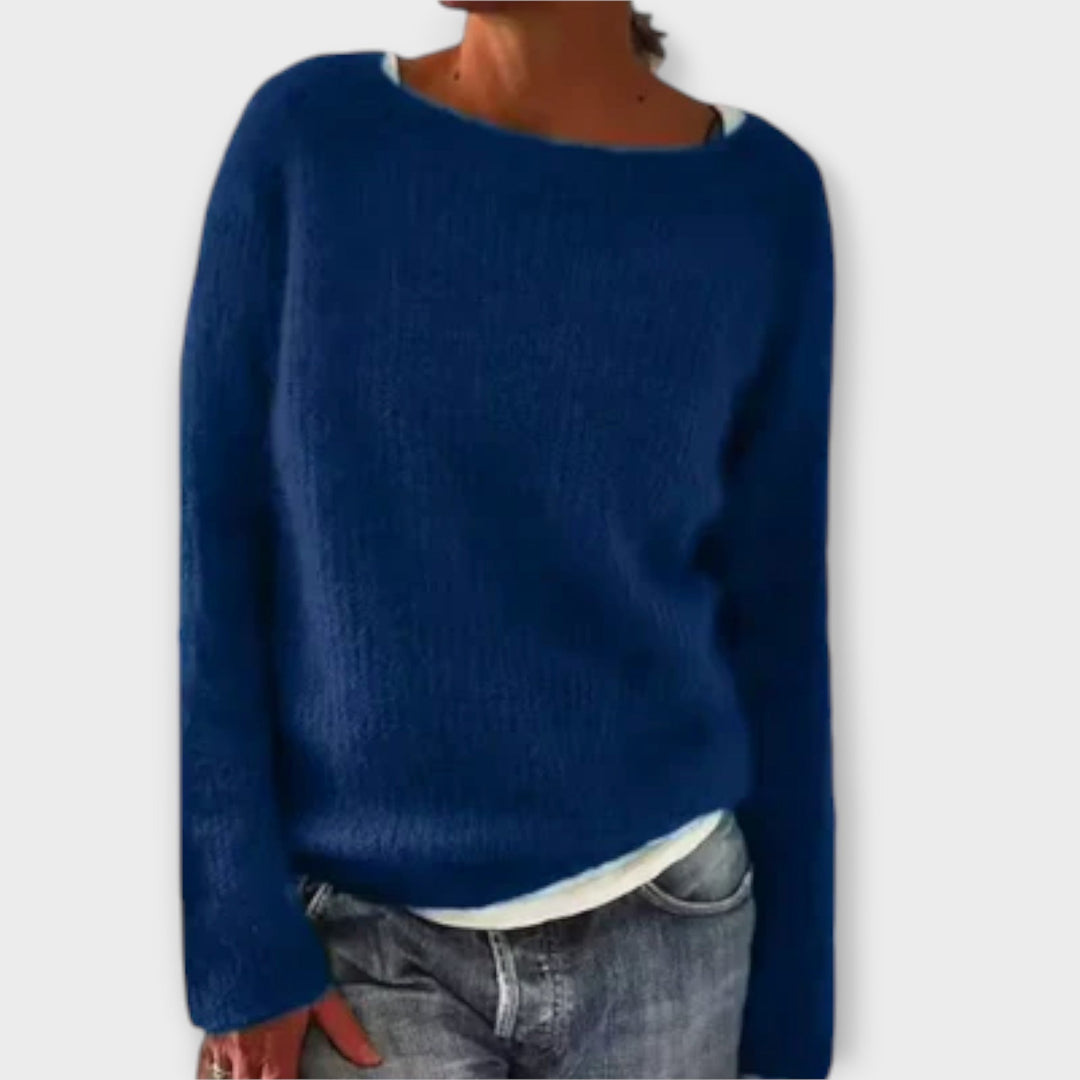 Regine – Plain Knit Jumper