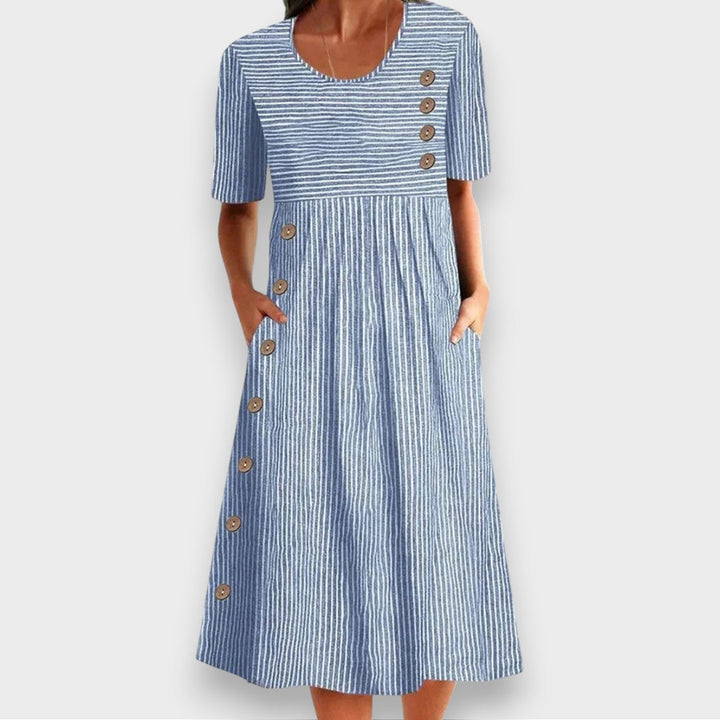 Vilma | Striped Summer Dress