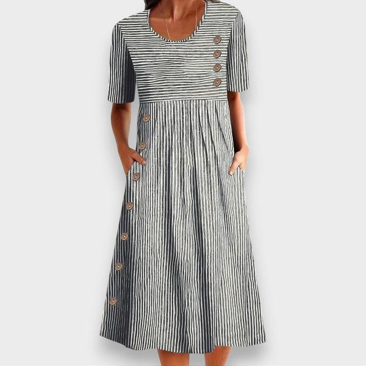 Vilma | Striped Summer Dress