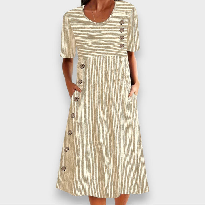 Vilma | Striped Summer Dress