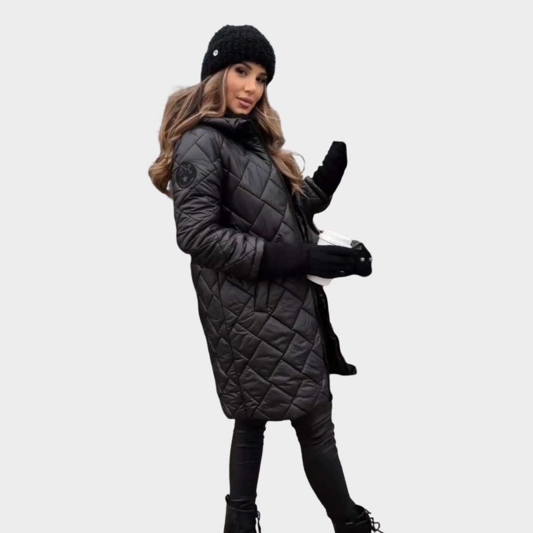 Bella | Quilted Puffer Coat for Warmth this Winter