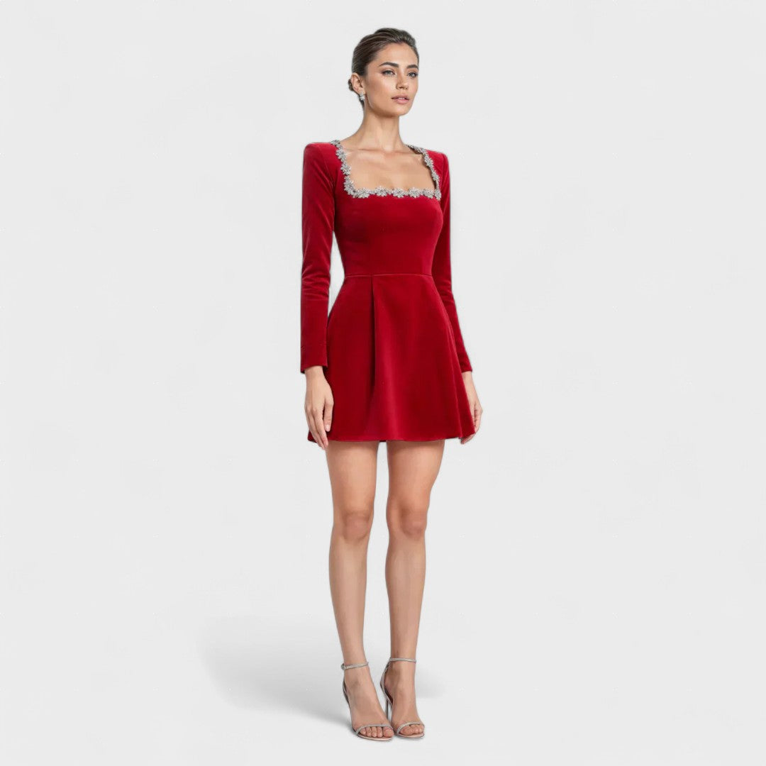 Elea | Satin Mini Dress