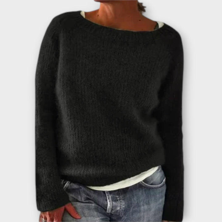 Regine – Plain Knit Jumper