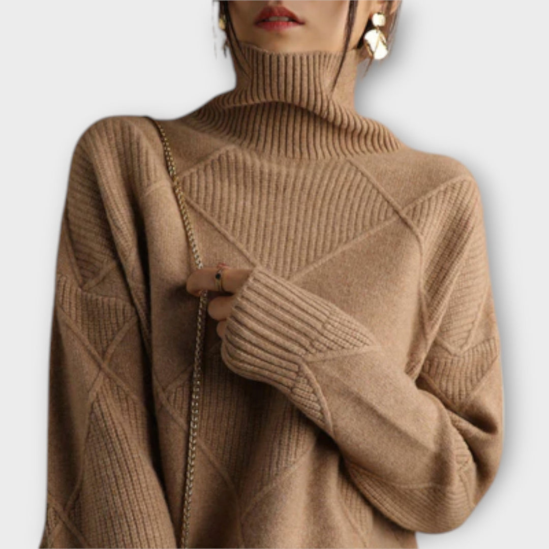 Melanie - Cosy Roll Neck Jumper