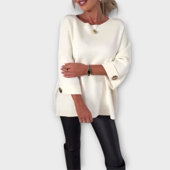 Isabella - Elegant Knitted Blouse.