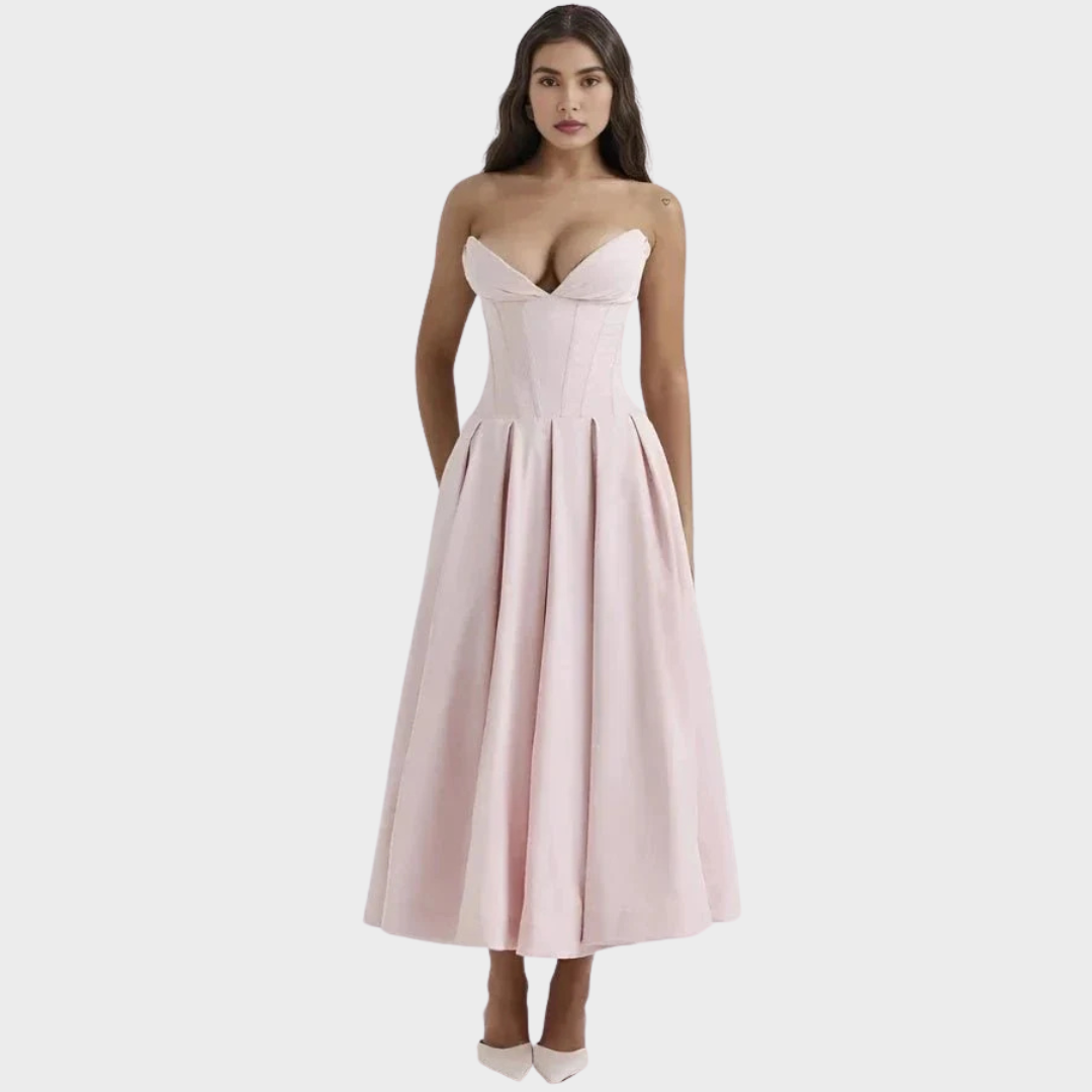 Harper | Elegant midi dress for women