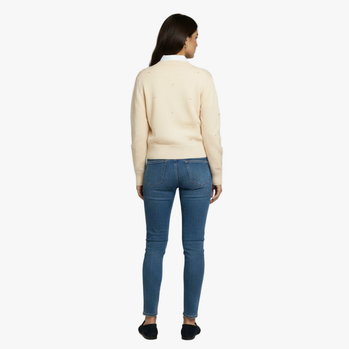 Adeline | Embellished Knit Cardigan