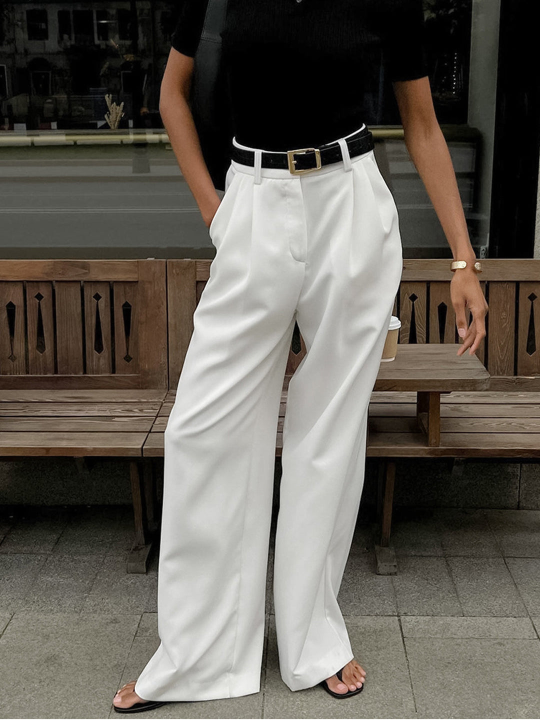 Elegant Wide Trousers for Women