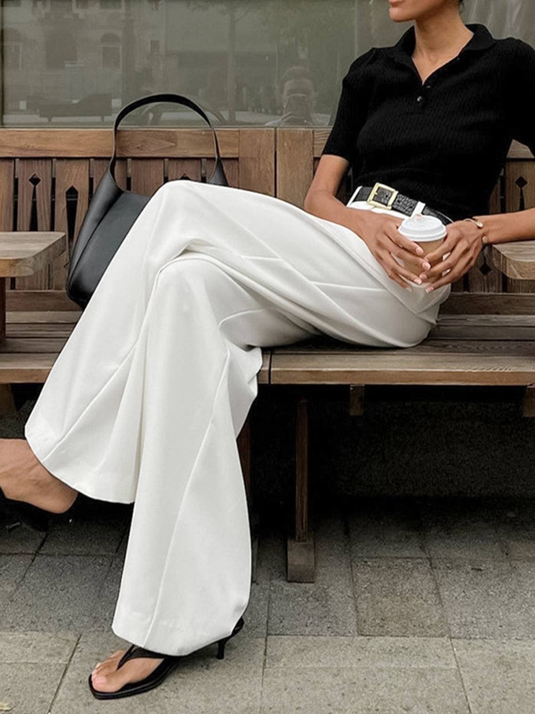 Elegant Wide Trousers for Women