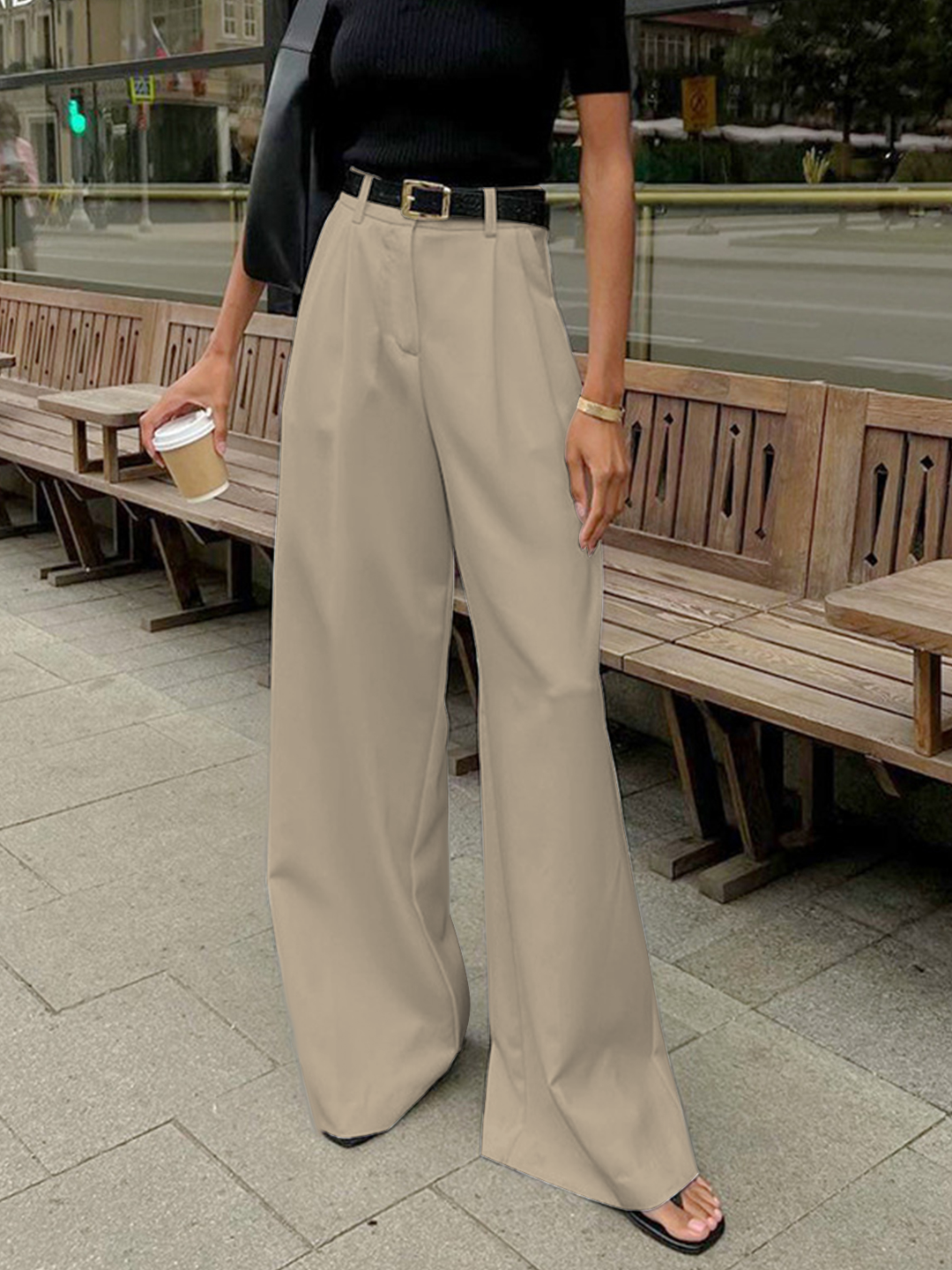 Elegant Wide Trousers for Women