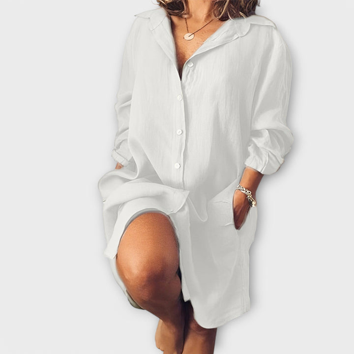 Lässig Cotton Blouse for Everyday