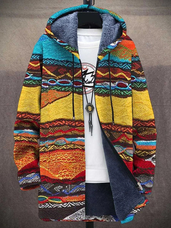 Pola - Art-Inspired Luxury Cardigan