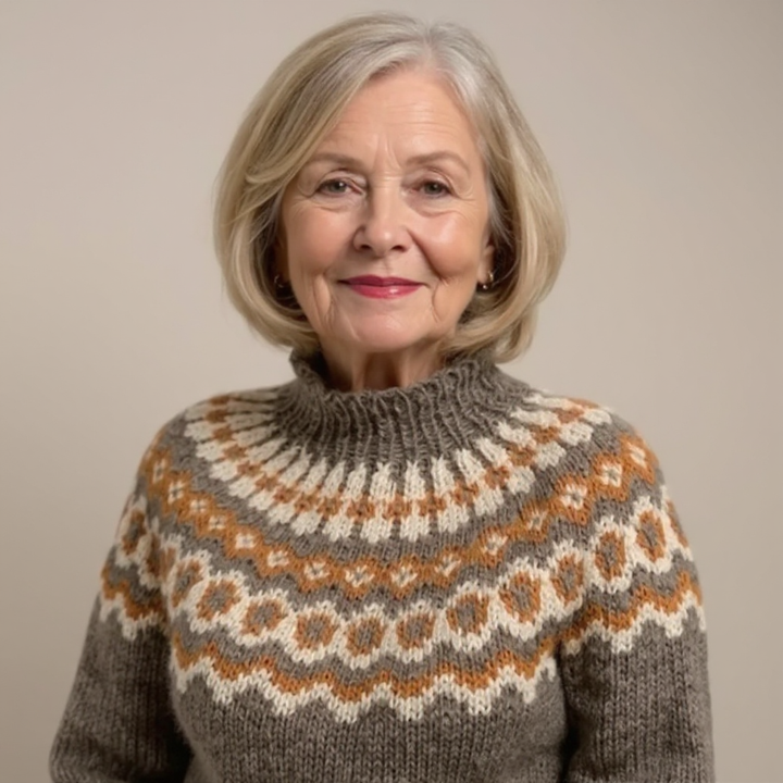 Carla | Vintage Icelandic Knit Pullover