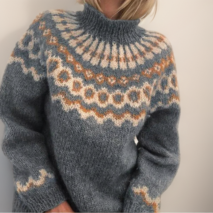 Carla | Vintage Icelandic Knit Pullover