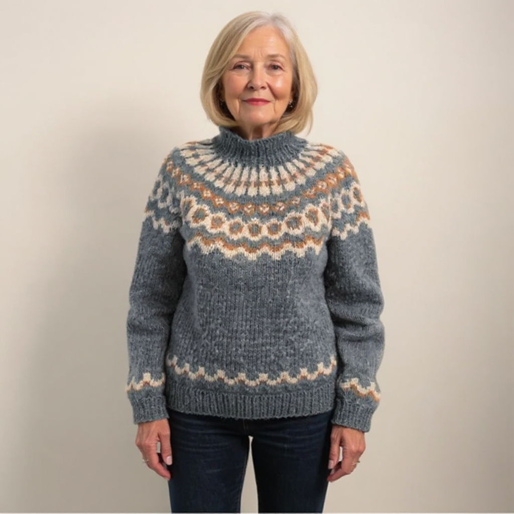 Carla | Vintage Icelandic Knit Pullover