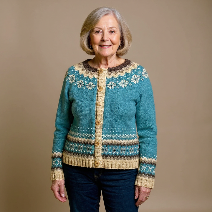 Cassandra | Vintage Island Knit Jacket