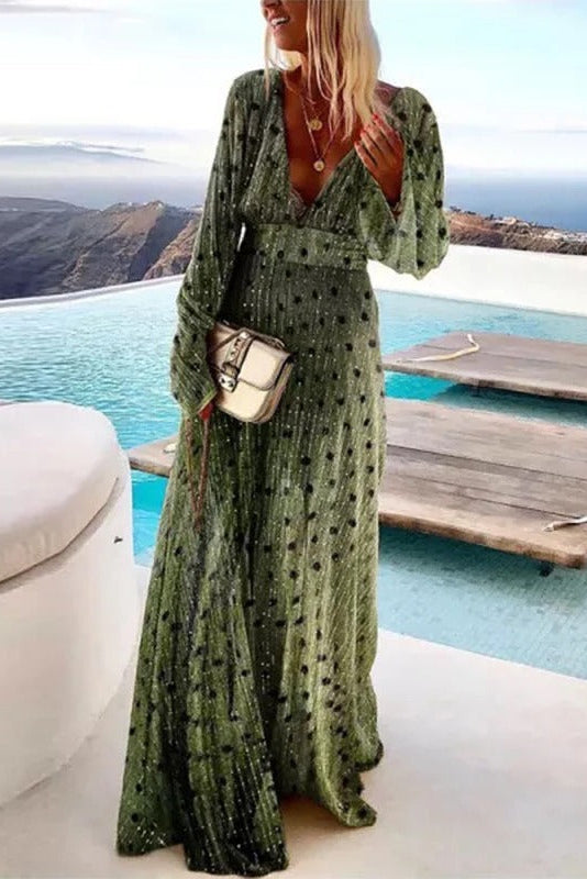 Classic Long Summer Maxi Dress for Women
