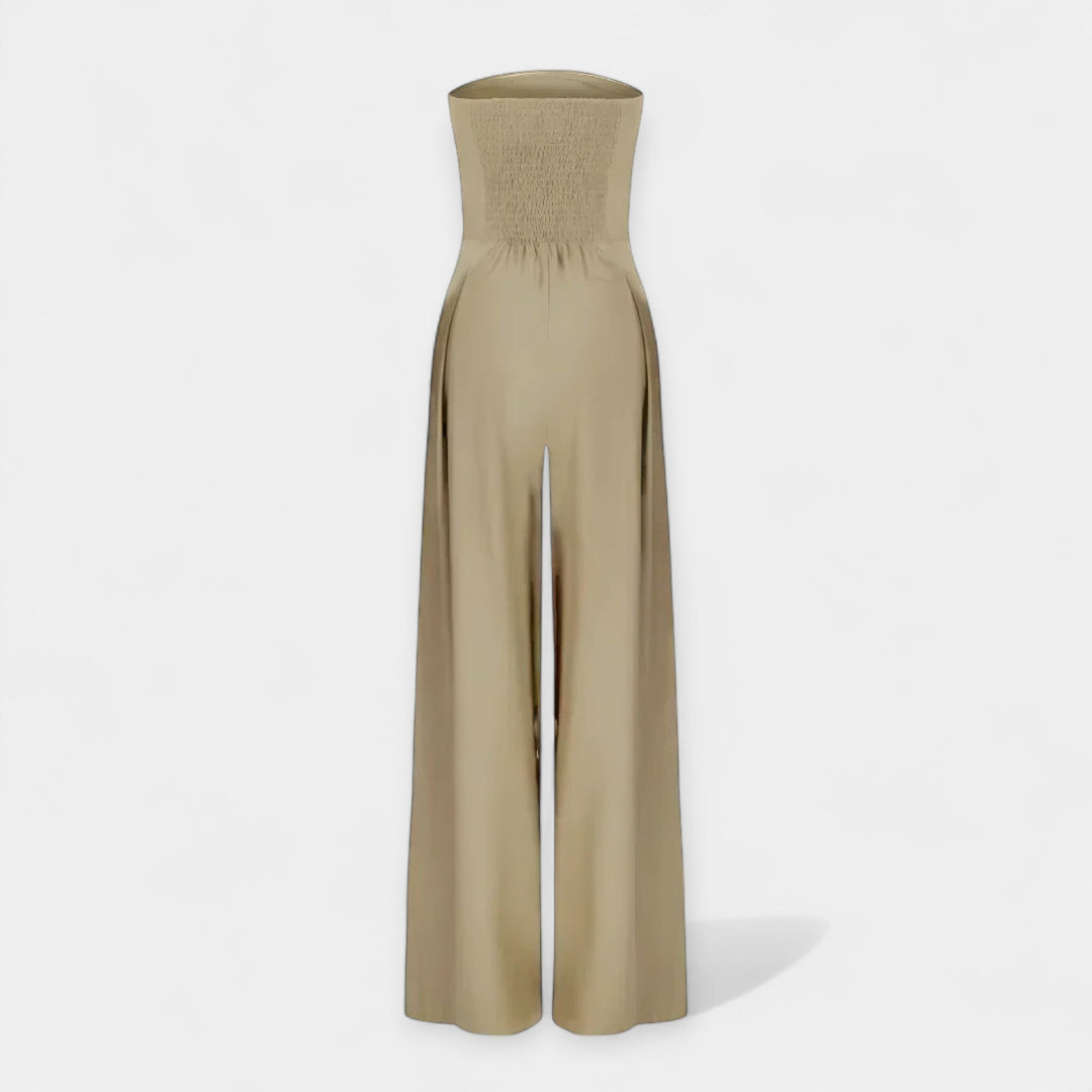 Nina - Dungaree Set with Lace Straps
