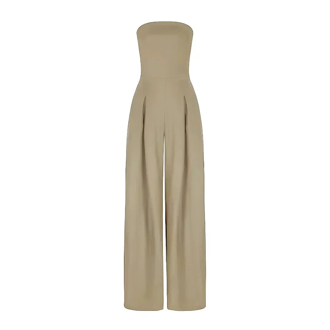 Nina - Dungaree Set with Lace Straps