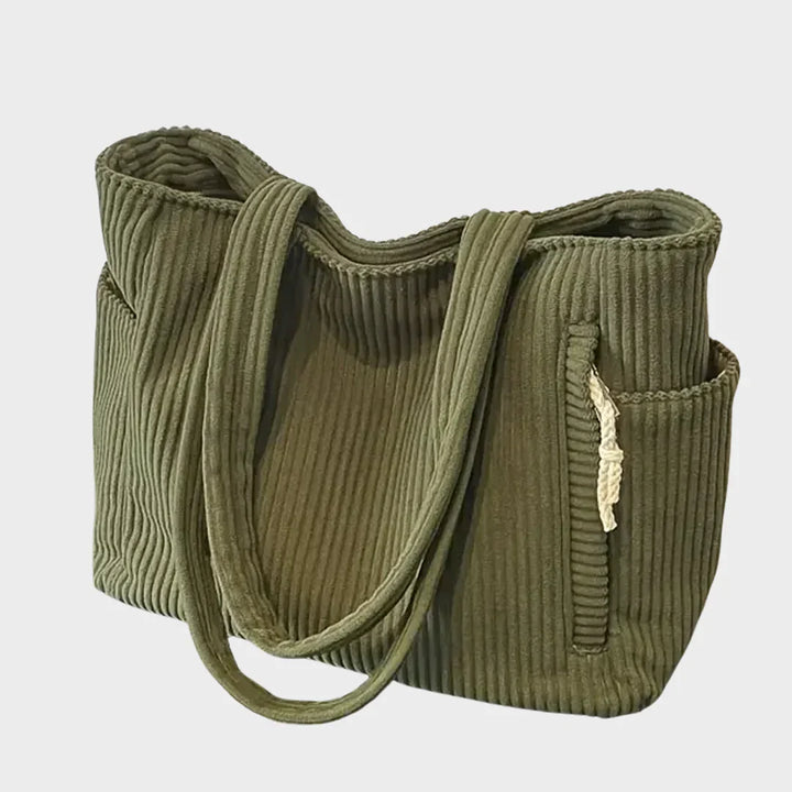 Mara | Ribbed Tote Bag