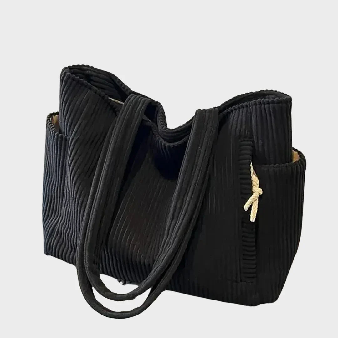 Mara | Ribbed Tote Bag