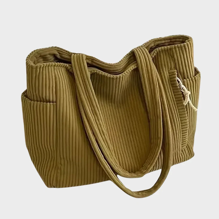 Mara | Ribbed Tote Bag