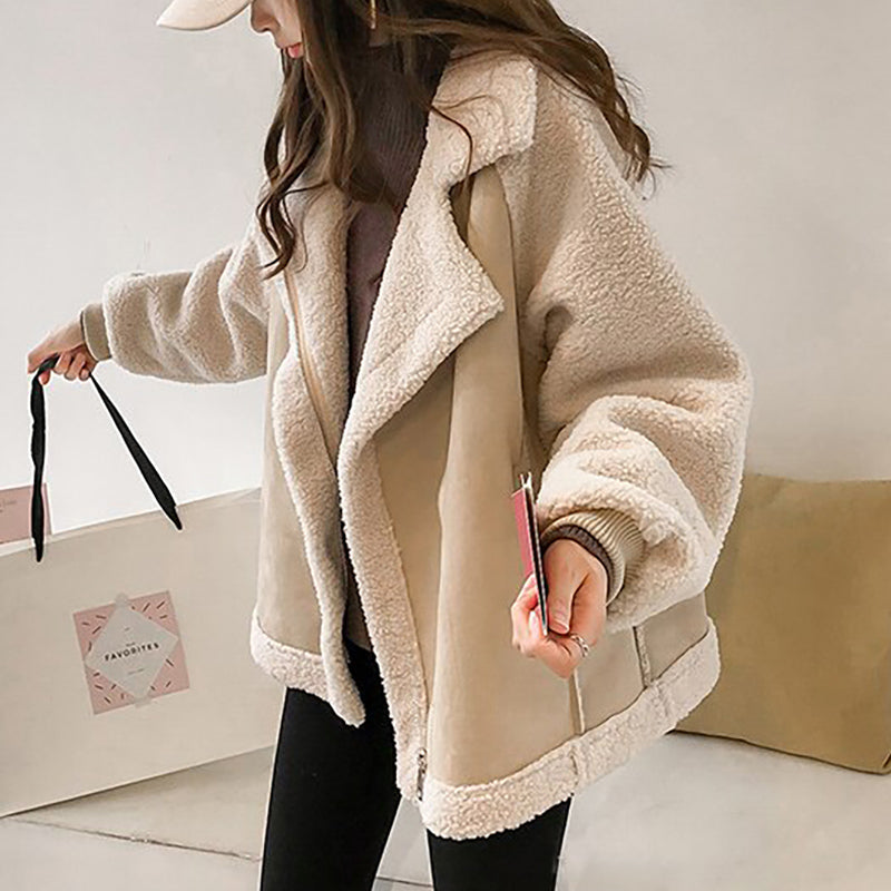 Fleece-Lined Women's Jacket for Comfort and Warmth