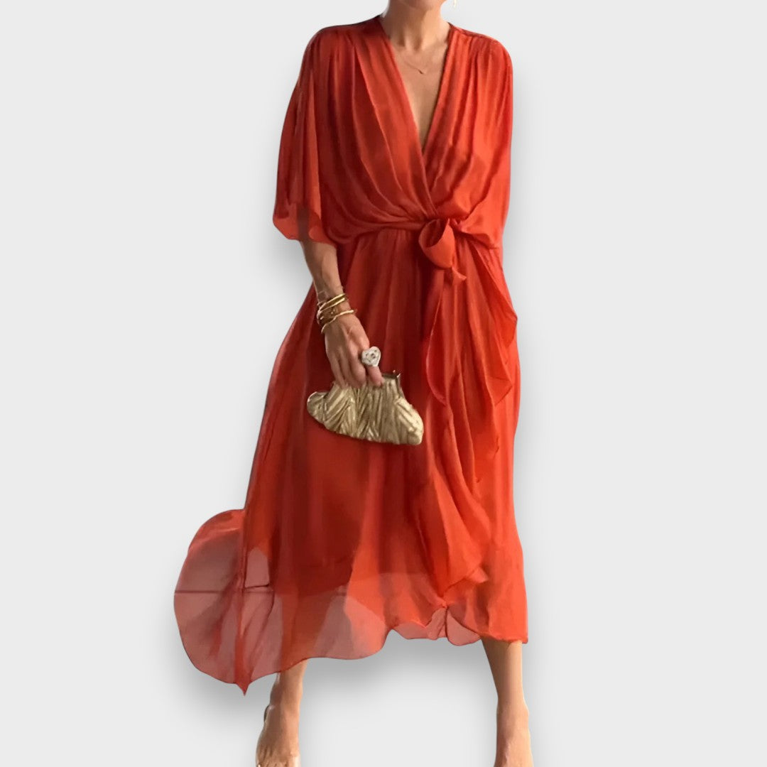 Monica | Dress with V-Neck