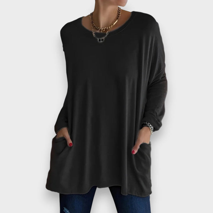 Aelira | Casual Long Sleeve Top