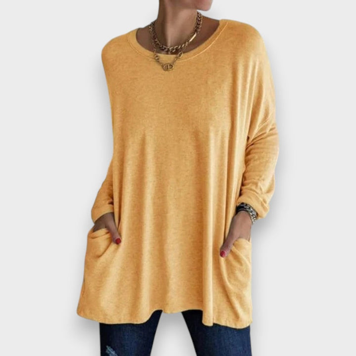 Aelira | Casual Long Sleeve Top