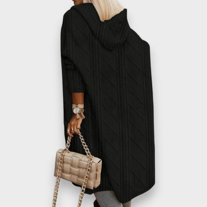 Johani | Long Cardigan with Hood