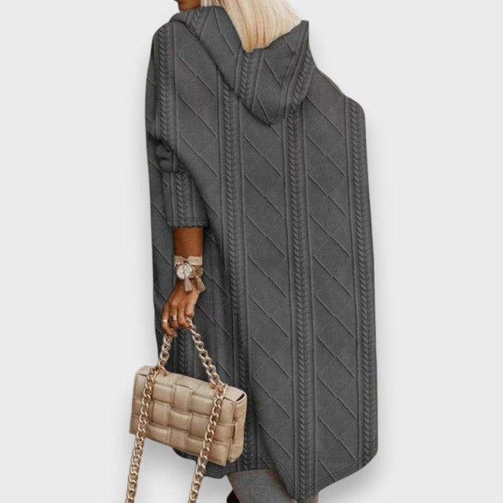 Johani | Long Cardigan with Hood