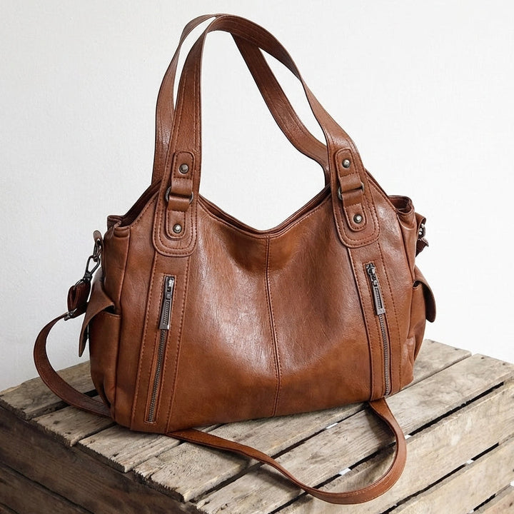 Valentina | Real Leather Hobo