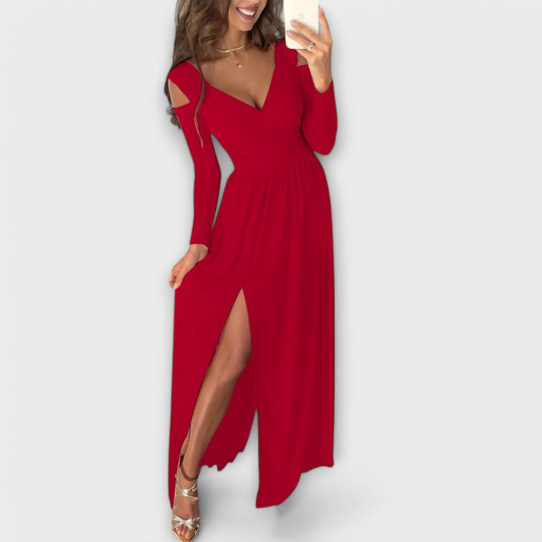 Angela - Stylish Long Women's Dress