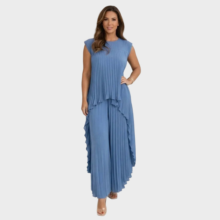 Halina - Pleated Set