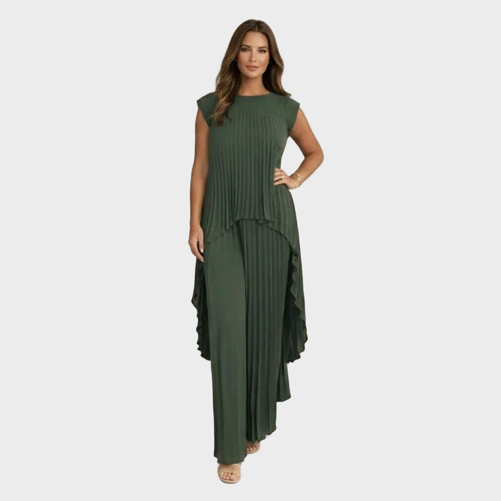 Halina - Pleated Set