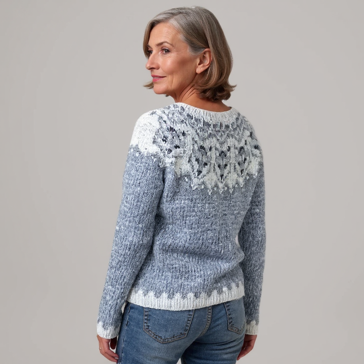 Jamie | Vintage Icelandic Knit Pullover